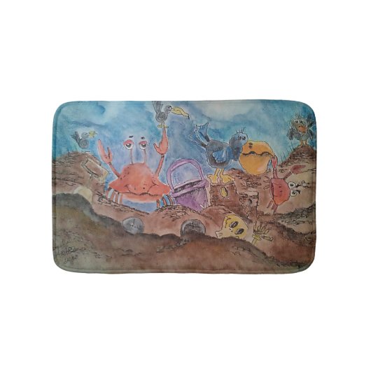 Beach Shenanigans Badematte (Vorderseite)