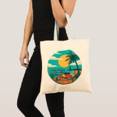 Beach Shirt, Urlaub, Sommerurlaub Tragetasche (Vorderseite (Produkt))