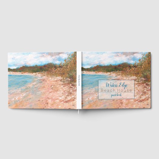 Beach Shore Malerei Urlaub Vermietung Gästebuch (Voll)