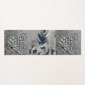 Beach Shore Muscheln Ocean Maureen Girard Yogamatte (Rückseite (Horizontal))