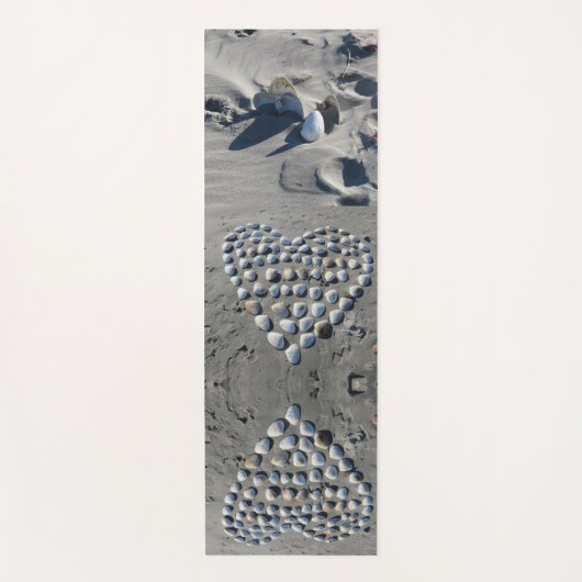 Beach Shore Muscheln Ocean Maureen Girard Yogamatte (Vorderseite)