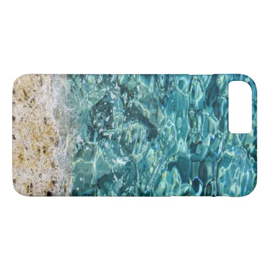 Beach Shore Ocean Waves Handy Case (Rückseite (Horizontal))