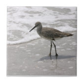 Beach Shorebirds Keramik Tile Trivet Fliese (Vorderseite)