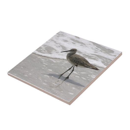 Beach Shorebirds Keramik Tile Trivet Fliese (Seite)