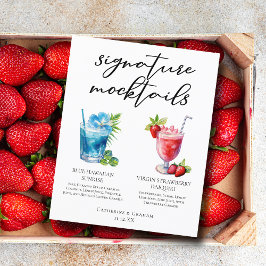 Beach Signature Mocktails Sommermenü