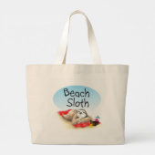Beach Sloth Tasche (Rückseite)