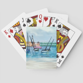 Beach-Spiel Nacht! Spielkarten