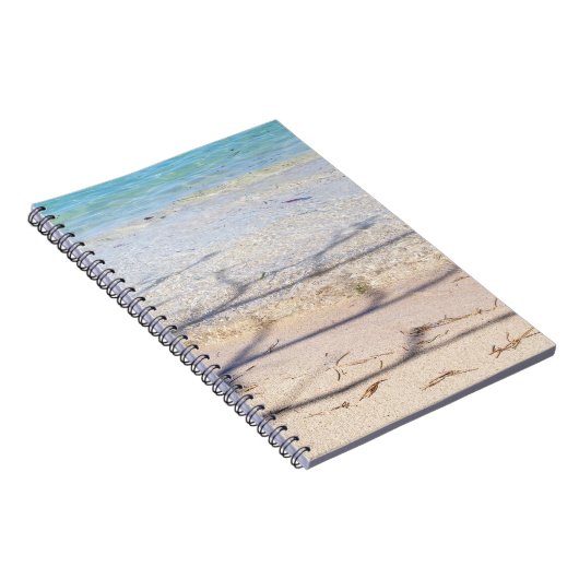 Beach Spiral Photo Notebook Notizblock (Rechte Seite)