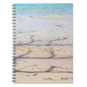 Beach Spiral Photo Notebook Notizblock (Vorderseite)