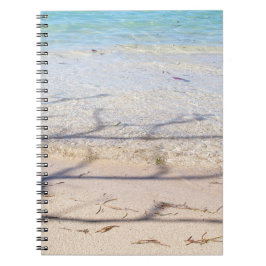 Beach Spiral Photo Notebook Notizblock