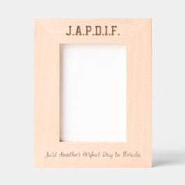 Beach Sprichwort Geätzte Rahmen