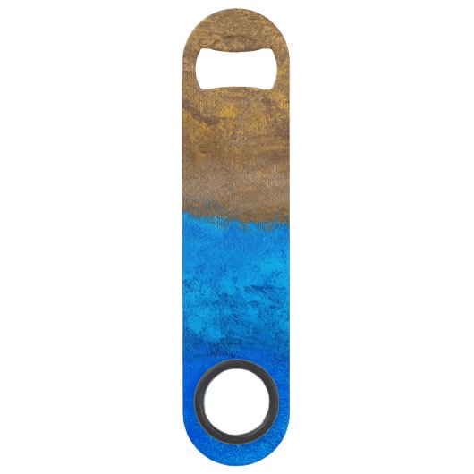 Beach Stainless Steel Flaschenöffner (Rückseite)