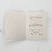 Beach Starfish 36. Jubiläum Karte (Innenseite)