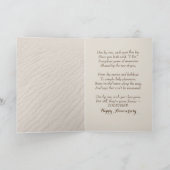 Beach Starfish 44. Jubiläum Karte (Innenseite)