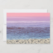 Beach Starfish Brunch & Bubbly Brautparty Einladung (Rückseite)