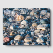 Beach Stones Rock Lovers Gastgewerbe Gästebuch (Rückseite)