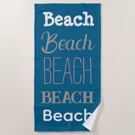 Beach  strandtuch (Vorderseite)