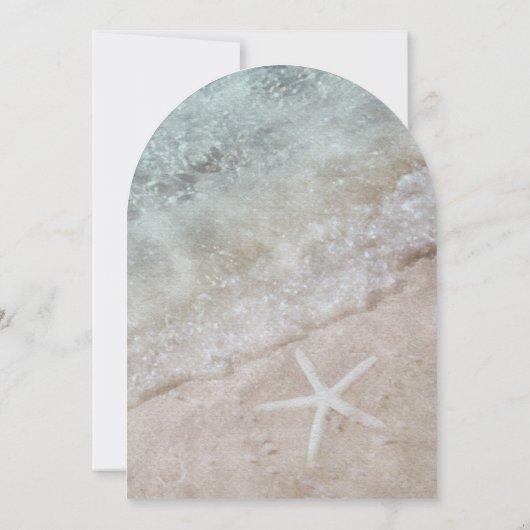 Beach String Lights Junggeselinnen-Abschied Einladung (Rückseite)