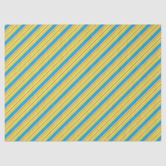 Beach Stripes Seidenpapier (Vorderseite)