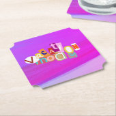 Beach Style Retro Vacay Mode  Untersetzer (angewinkelt)