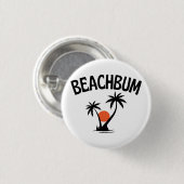 Beach Summer Button (Vorne & Hinten)