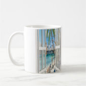 Beach Summer Café Kaffeetasse (Links)