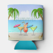 Beach Summer Cocktails können kühlen Dosenkühler (Rückseite)