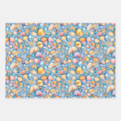 Beach Summer Packpapier Geschenkpapier Set (Vorderseite)