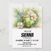 Beach Summer Party Einladung (Vorderseite)