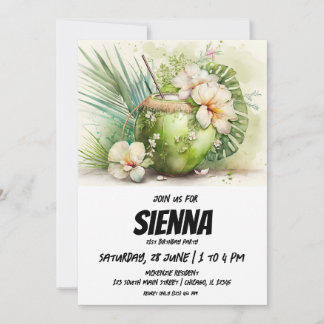 Beach Summer Party Einladung