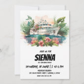 Beach Summer Party Einladung (Vorderseite)