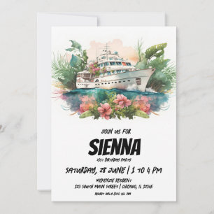 Beach Summer Party Einladung