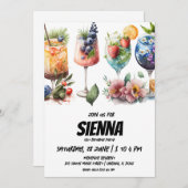 Beach Summer Party Einladung (Vorne/Hinten)