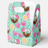 Beach Summer Pattern Geschenkschachtel (Geöffnet)