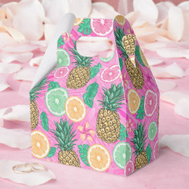 Beach Summer Pattern Geschenkschachtel