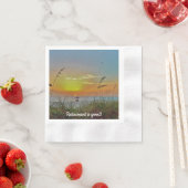 Beach Summer Sunset Napkins Serviette (Beispiel)