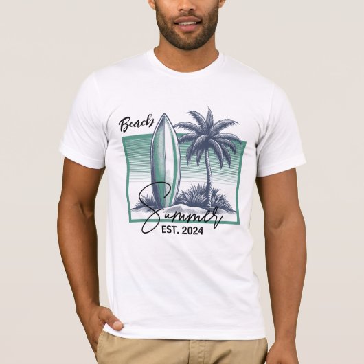Beach Summer T-Shirt (Vorderseite)