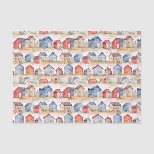 Beach Summer Tissue Paper Seidenpapier (Vorderseite)