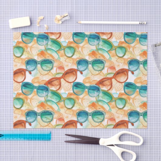 Beach Summer Tissue Paper Seidenpapier (Handwerk)