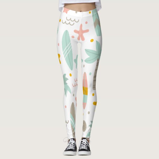 Beach Summer vibes Leggings (Vorderseite)