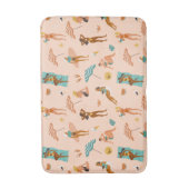 Beach Sunbader Pattern Badematte (Vorderseite Vertikal)
