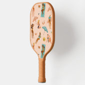 Beach Sunbader Pattern Pickleball Schläger (Links)