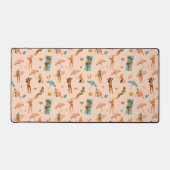 Beach Sunbader Pattern Schreibtischunterlage (Vorderseite)