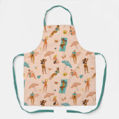 Beach Sunbader Pattern Schürze (Vorderseite)