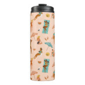Beach Sunbader Pattern Thermosbecher (Vorderseite)
