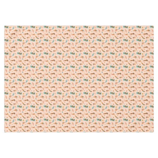 Beach Sunbader Pattern Tischdecke (Vorderseite (Horizontal))