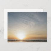 Beach Sunrise Celebration Blank Einladungspostkarte (Vorne/Hinten)