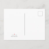 Beach Sunrise Celebration Blank Einladungspostkarte (Rückseite)