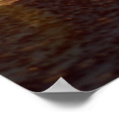 Beach Sunrise Foto Poster (Ecke)