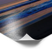 Beach Sunrise Fotodruck (Ecke)